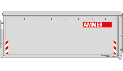 Abrollcontainer offen