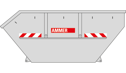 Absetzcontainer offen
